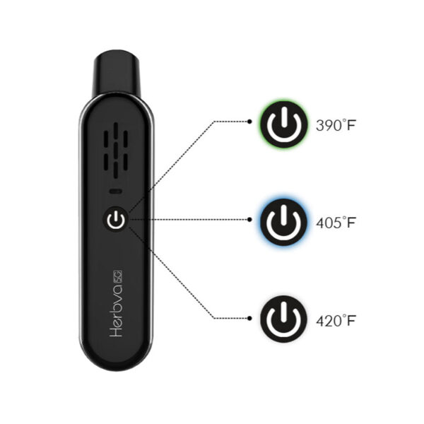 AIRISTECH Herbva 5G Dry Herb Vaporizer Kit 1000mAh - Image 7