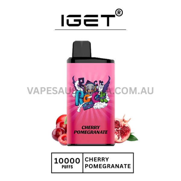 IGET Bar Pro 10000 Puffs Cherry Pomegranate