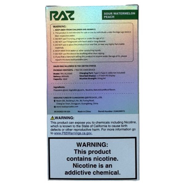 Sour Watermelon Peach - RAZ DC25000 - Image 4