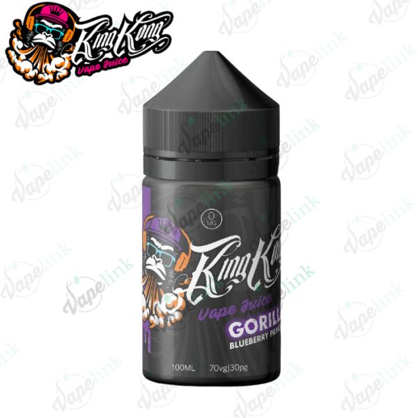 King Kong Vape Juice - Gorilla - Blueberry Pancakes 100ml - Image 2