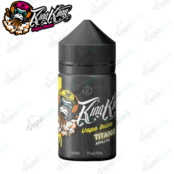 King Kong Vape Juice - Titano - Apple Pie 100ml - Image 2