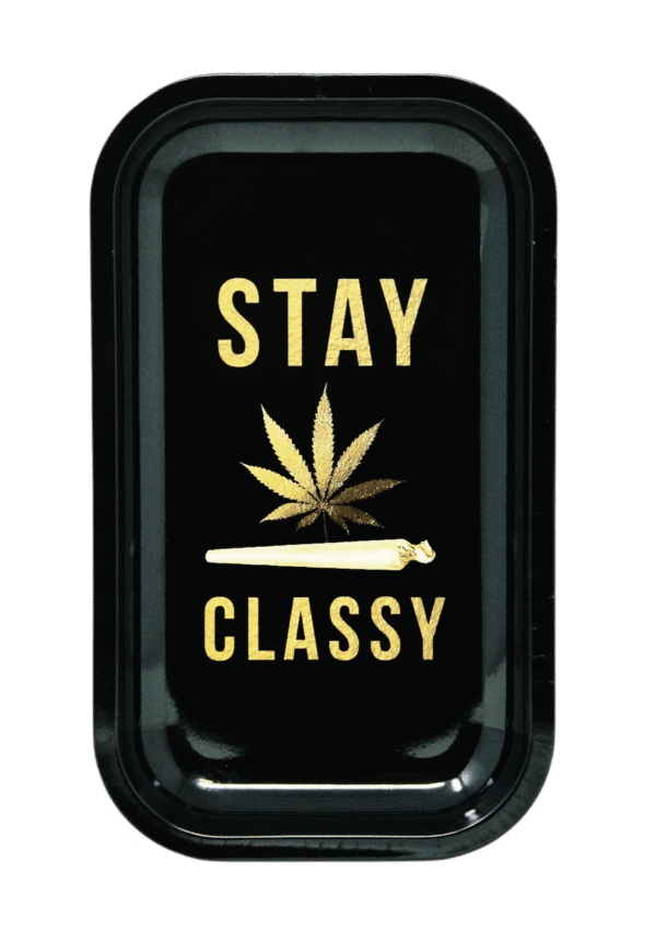 Metal Rolling Tray - Stay Classy