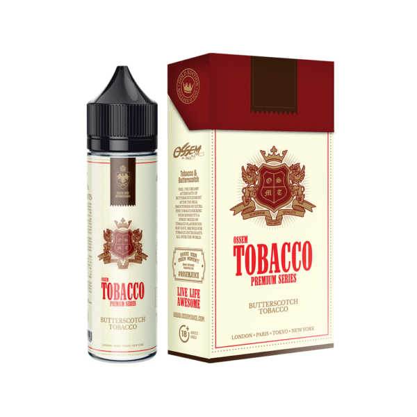 Ossem | Tobacco Premium Series | Butterscotch Tobacco 60ml - Image 2