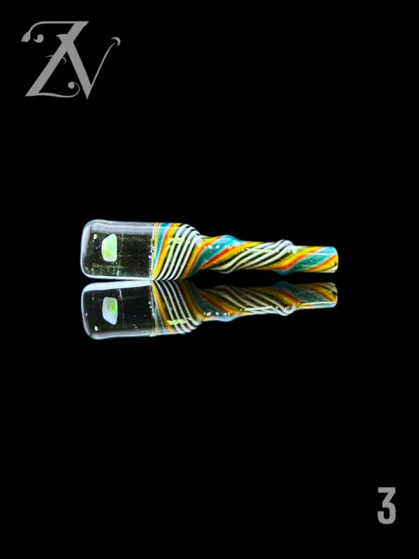IRIDESCENT GLASS: WIG WAG TOP OPAL PUFFCO PEAK PRO 3DXL JOYSTICK CAP - Image 3