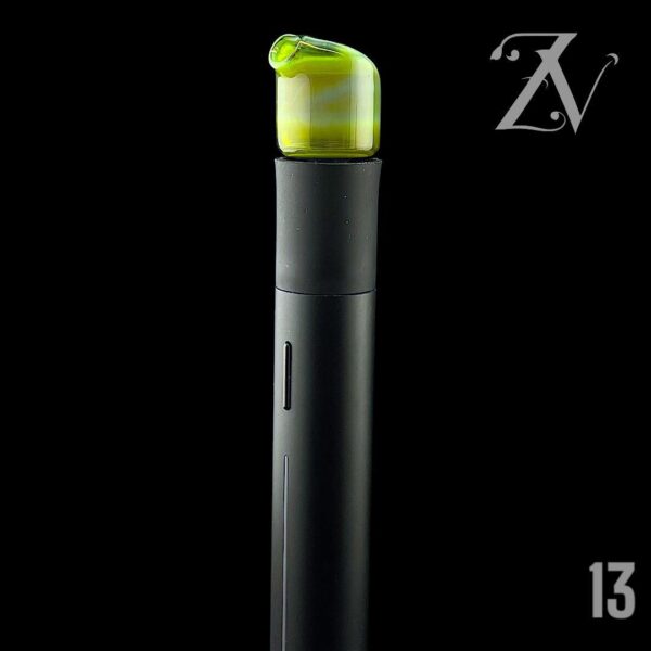KIZMIT GLASS: FULL COLOR PIVOT MOUTHPIECE & MATCHING PEARL SET (#1-20) - Image 16