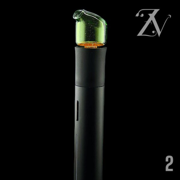 KIZMIT GLASS: FULL COLOR PIVOT MOUTHPIECE & MATCHING PEARL SET (#1-20) - Image 2