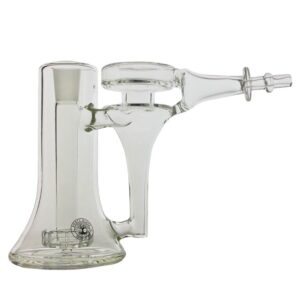 ROOTS GLASS: 6″ RBR RECYCLER HAMMER BUBBLER