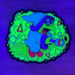 MOOD MATS: 12″ MAGIC TIME (UV) LIMITED EDITION