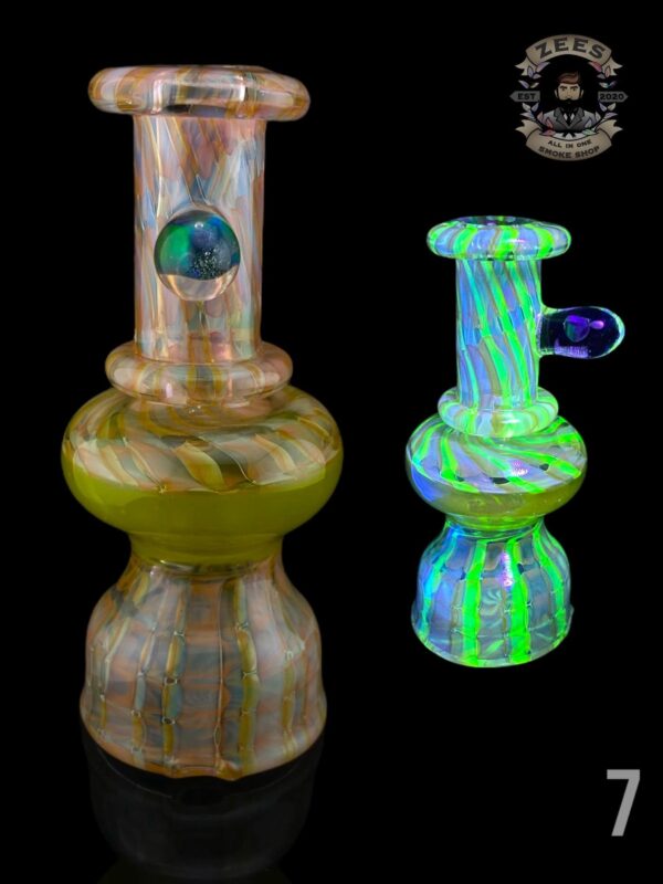 CALL YOUR FAM GLASS: WORKED DRY TOP PUFFCO PEAK ATTACHMENT (420) - Image 8