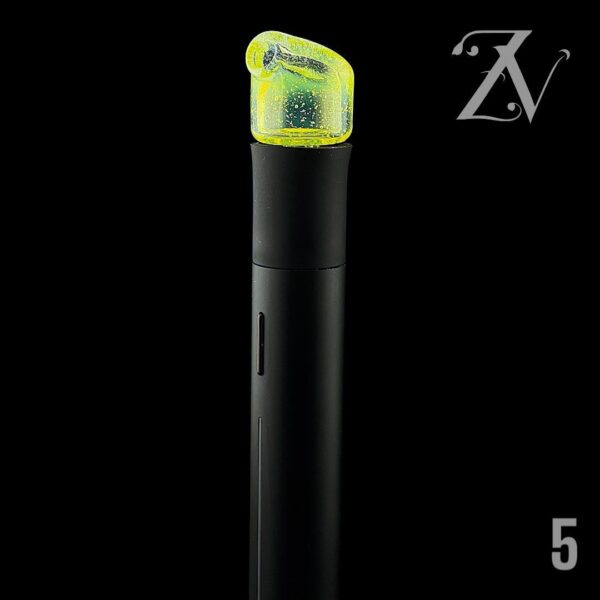 KIZMIT GLASS: FULL COLOR PIVOT MOUTHPIECE & MATCHING PEARL SET (#1-20) - Image 7