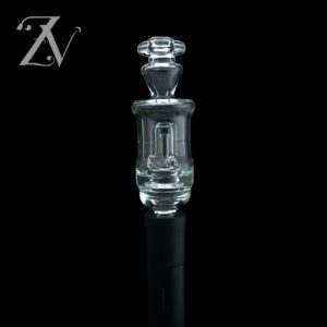 KOSHER GLASS: CLEAR PIVOT BUBBLER