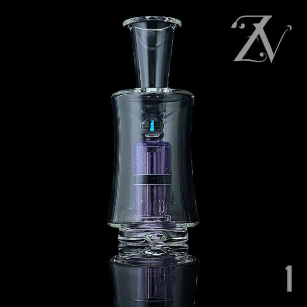 MIKE D GLASS: ENCASED OPAL PUFFCO PEAK ATTACHMENT