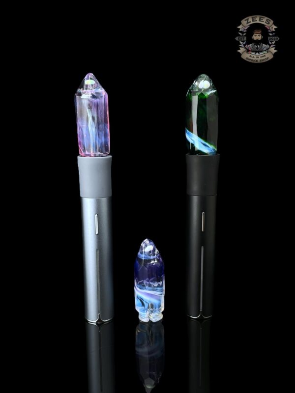 GEM CUP GLASS: FACETED PIVOT MOUTHPIECE