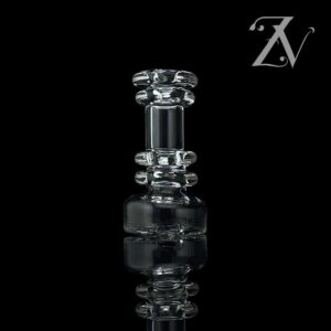 GLASS ART BY SHAGGY: CLEAR DRY TOP PUFFCO PEAK ATTACHMENT