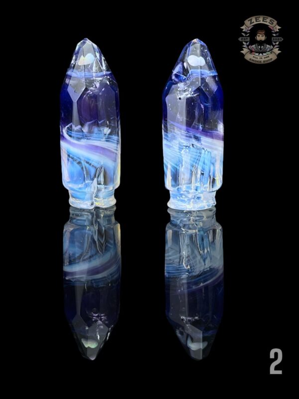 GEM CUP GLASS: FACETED PIVOT MOUTHPIECE - Image 3