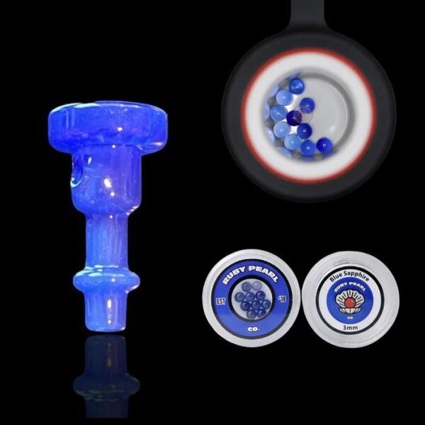 TOKR GLASS: PUFFCO PEAK PRO 3DXL JOYSTICK CAP AND PEARLS BUNDLE - Image 3