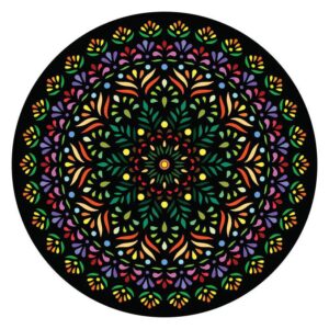 MOOD MATS: 12″ NUG LES FLEUR 2024