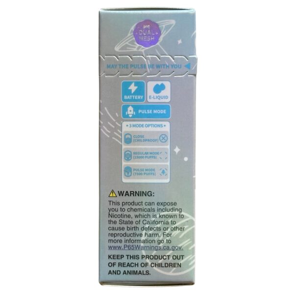 Blue Razz Ice - Geek Bar Pulse 15000 - Image 4